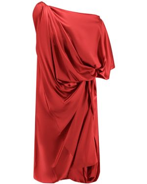 Dries Van Noten Short Dresses - Red