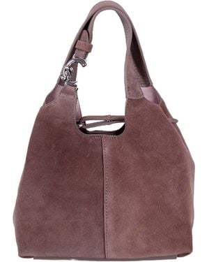 Coccinelle C-Easy Logo Lettering Small Tote Bag - Purple