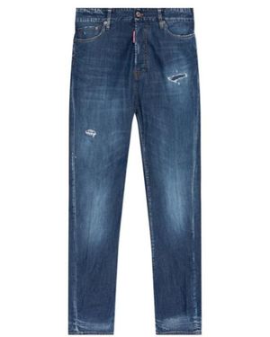 DSquared² Belt Loop Jeans - Blue