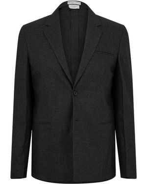 Bottega Veneta Classic Single Breasted Blazer - Black