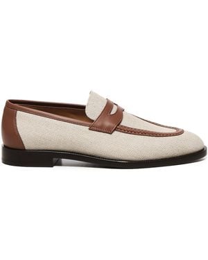 Loro Piana Sergio Loafers - White