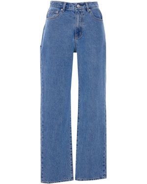 DUNST Essentiel Straight-Leg Jeans - Blue
