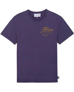 Maison Labiche Crew Neck T-Shirt - Purple