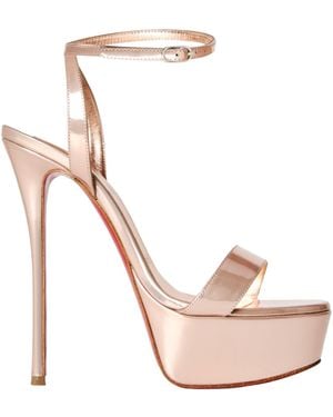 Christian Louboutin Simple High-Heeled Sandals - White