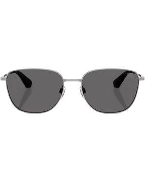 Burberry Eyewear Square Frame Sunglasses - White
