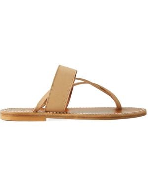 K. Jacques Nubuck Sandals - Brown