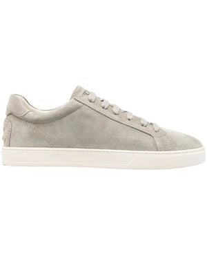 Tod's Logo Printed Round Toe Trainers - Multicolour