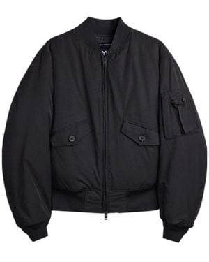 Y-3 Nylon Bomber Jacket - Blue