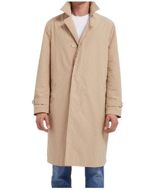 Brunello Cucinelli Single-Breasted Coat - Natural
