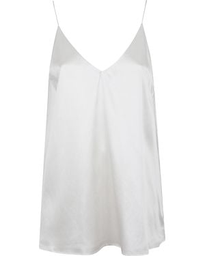 Lisa Yang V-Neck Camisole Top - White