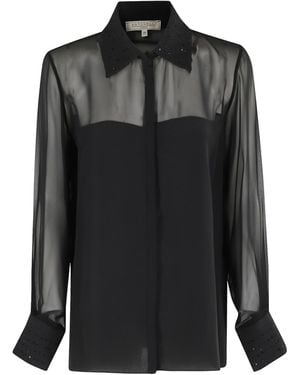 Antonelli Houndstooth-Pattern Blazer - Black