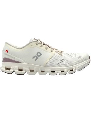 On Shoes Cloud X 4 Lace-Up Sneakers - White