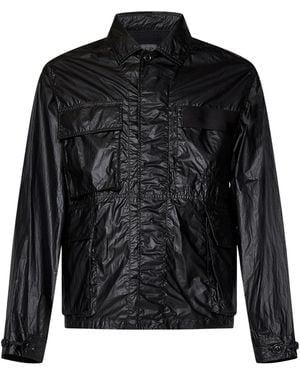C.P. Company Relaxed Fit Shirt Jacket - Black