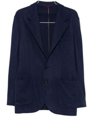 Brunello Cucinelli Single-Breasted Blazer - Blue