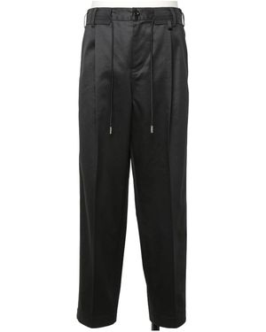 Sacai Tapered Trousers - Black
