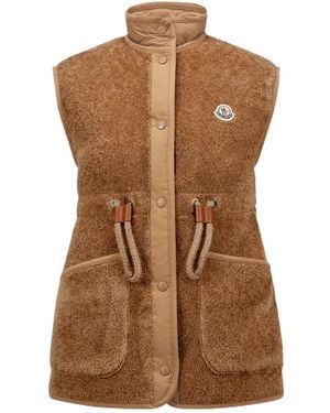 Moncler◆Floy Teddy Down Gilet◆ダウンジレ Moncler Teddy Down Vest | REVERSIBLE