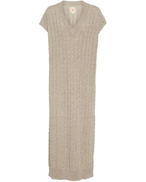 Jardin Des Orangers Knitted Dress - Natural