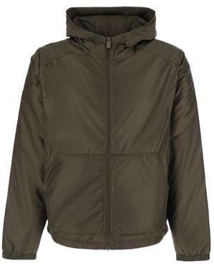 Aspesi Hooded Zip-Up Jacket - Green