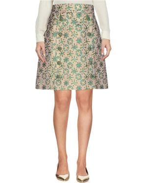 Dolce & Gabbana Colorful Jacquard Wrap Skirt - Green