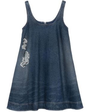 Simone Rocha Zipper Dress - Blue