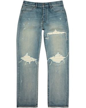 Amiri Straight Denim Pants - Blue