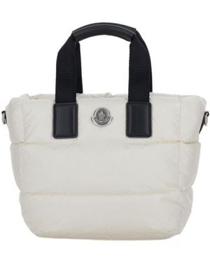 Moncler Mini Caradoc Tote Bag - White