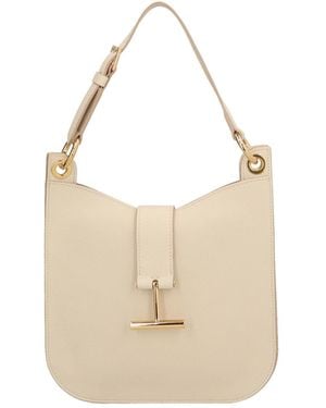 Tom Ford Tara Small Crossbody Bag - White