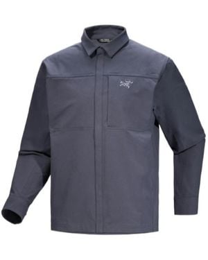 Arc'teryx Logo Long Sleeve Shirt - Blue