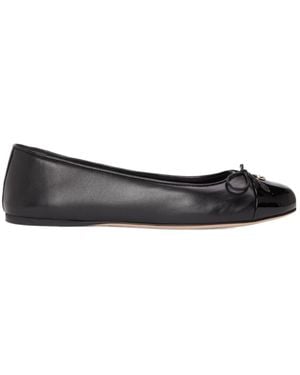 Gucci Logo Ballet Shoes - Brown