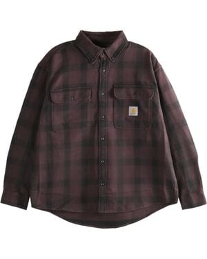 Carhartt Long-Sleeved Curved Hem Shirt - Grey
