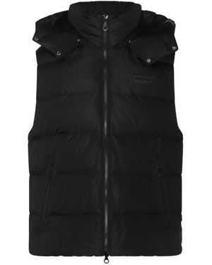 Duvetica Hooded Padded Gilet - Black