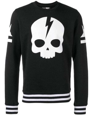 Hydrogen Printed Jumper - Black
