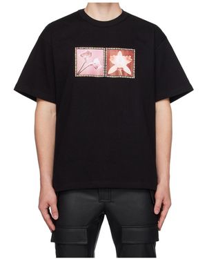 MISBHV Round-Neck Printed T-Shirt - Black