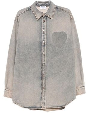 Moschino Long-Sleeved Shirt - Grey