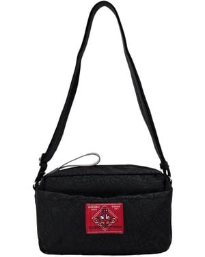 Vivienne Westwood Jacquardnylon Crossbody Bag - Black