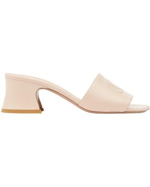 Chloé Soleil High-Heeled Sandals - Natural