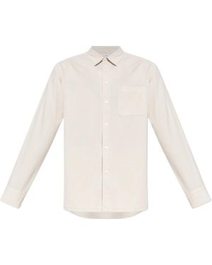 Samsøe & Samsøe Samsøe Samsøe Sadamon Textured Shirt - White