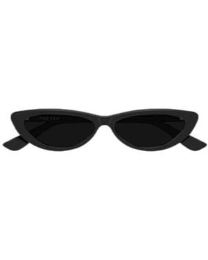 McQueen Eyewear Cat-Eye Frame Sunglasses - White