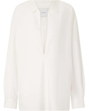 Ssstein Skipper Cotton Shirt - White