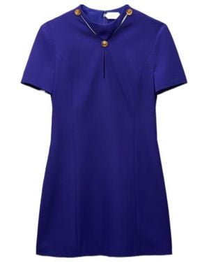 Versace Medusa '95 Cut-Out Mini Dress - Blue