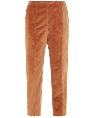 Marni Straight-Leg Pressed-Crease Trousers - Orange