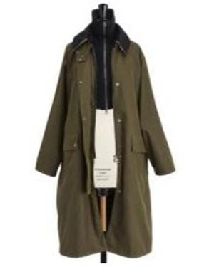 Dior Long Sleeve Coat - Green