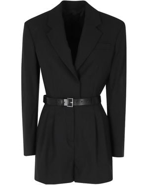 Dondup Jumpsuit With Belt - Black