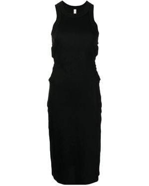 Dion Lee Cut-Detail Sleeveless Dress - Black