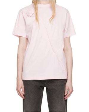 Coperni X Disney Rose T-Shirt - White