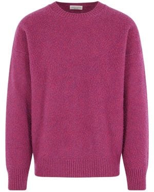 Roberto Collina Crew-Neck Wool Jumper - Pink