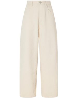Rohe Barrel-Leg Jeans - White