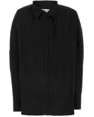 Y. Project Evergreen Buttoned Shirt - Black