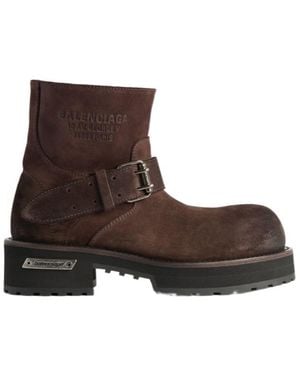 Balenciaga Venom Mini Bootie - Brown