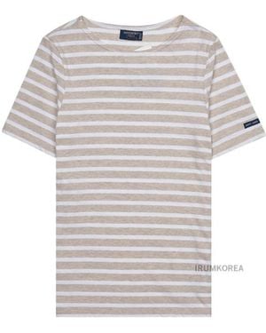 Saint James Striped T-Shirt - White